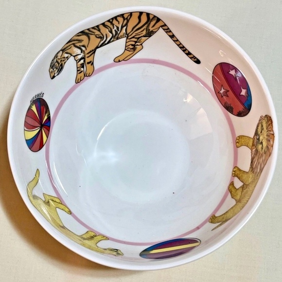 Hermes Circus Tableware Pink New - Picture 4 of 8